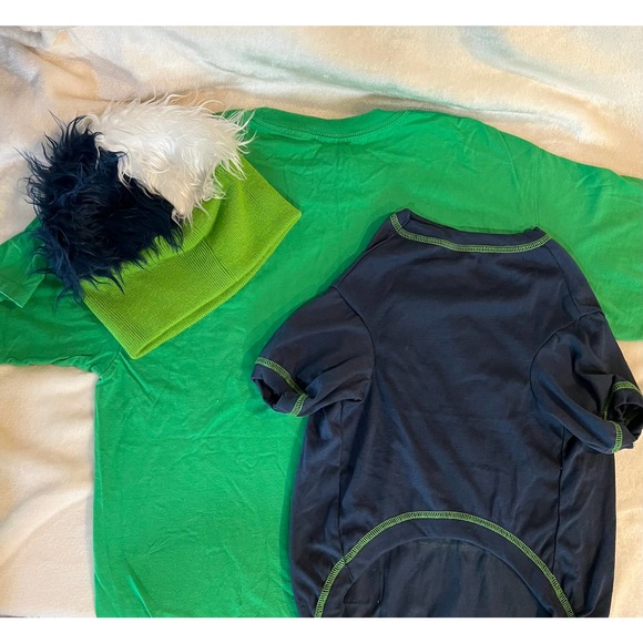 Seattle SeaHawks Fan/Dog Bundle SZ Large - 5 Pieces - Picture 6 of 6